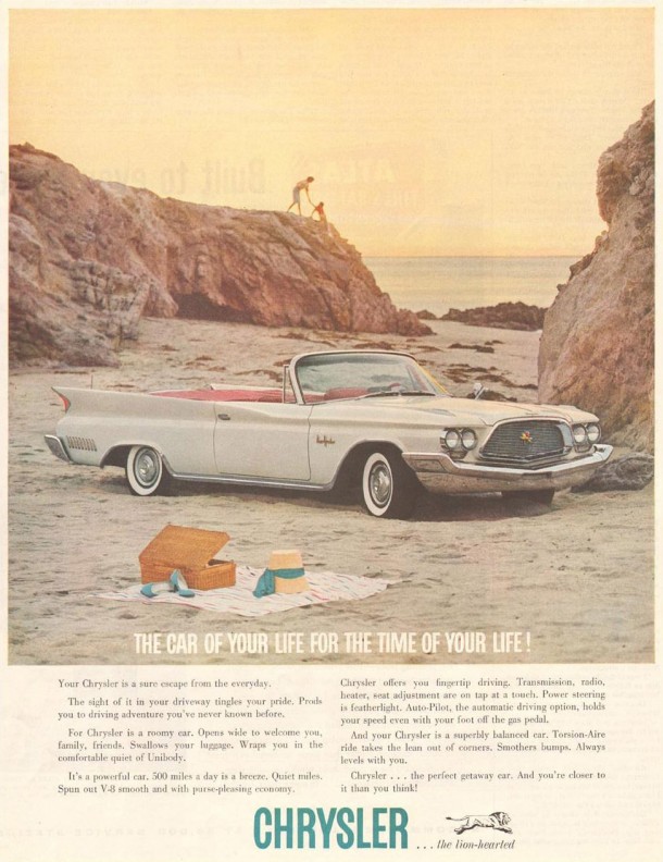 The car of your life for the time of your life 1960