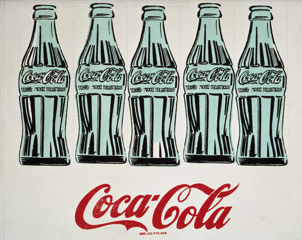 Image result for warhol coca cola