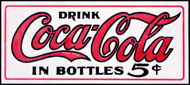 Drink Coca Cola in bottles