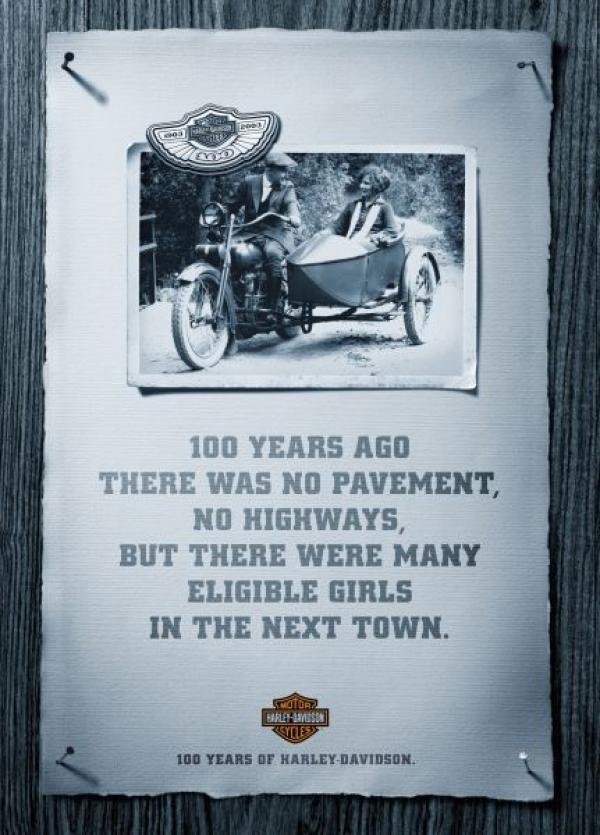 100 years ago there was no pavement, no highways, but there where many eligible girls in the next town, 2004