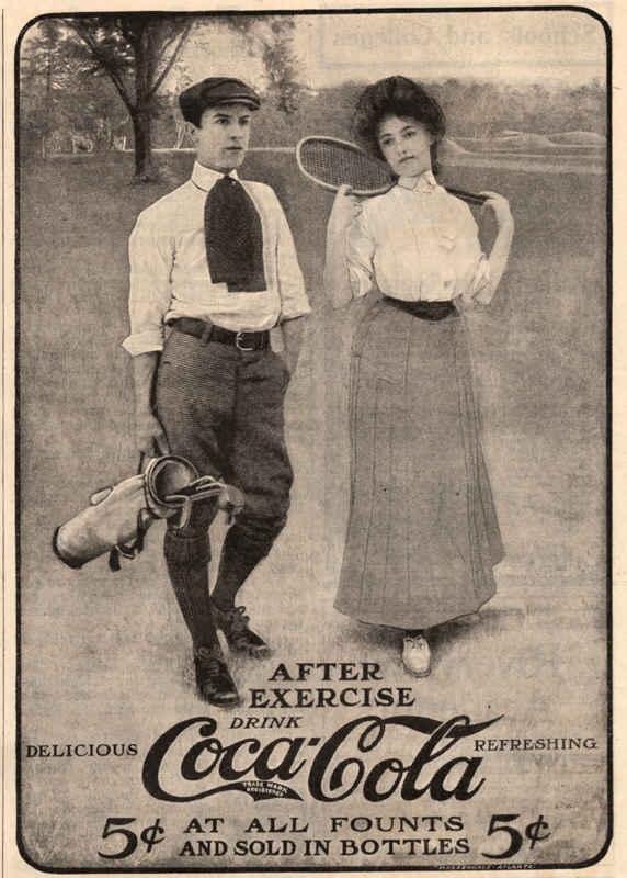 After exercise drink coca-cola 1905