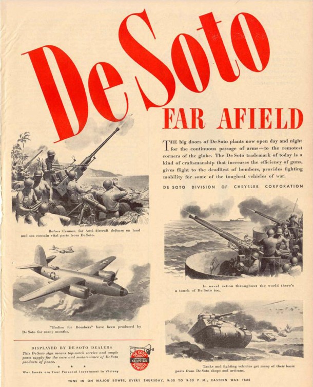 De Soto far afield, 1943