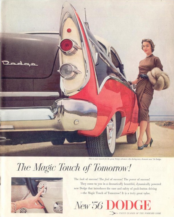 The magic touch of tomorrow!, 1955