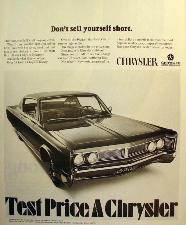 Don't sell yourself short, 1967