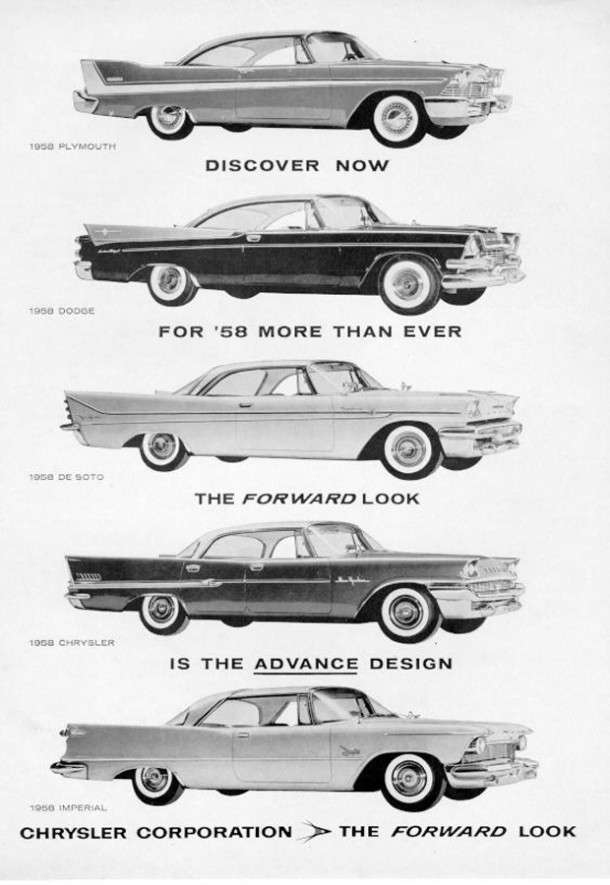 Chrylser corporation the forward look, 1958