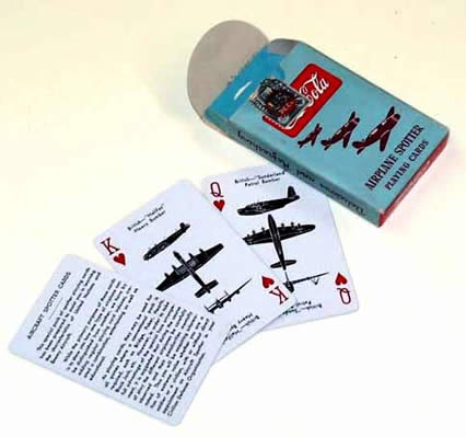 Coca-Cola airplane spotter cards 4