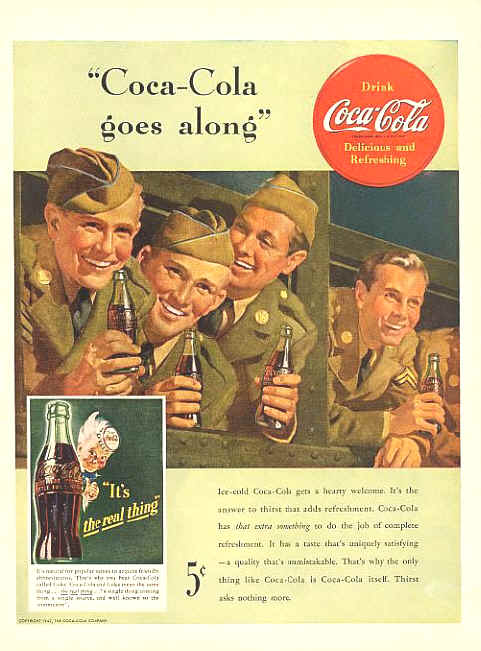 Coca-Cola goes along