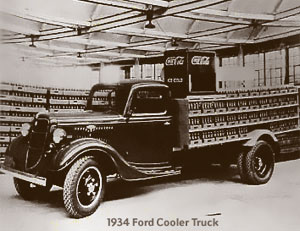 Coca-Cola 1934 Ford Cooler Truck