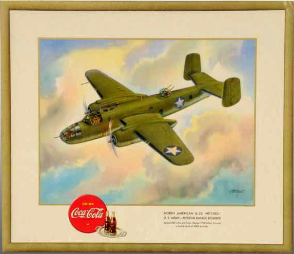 B25 "Mitchell" U.S. Army - medium range bomber 1943