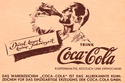 Coca-Cola ad Third Reich 1935