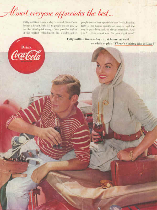 Coca-Cola almost everyone appreciates the best 1955