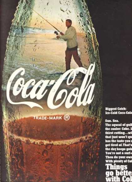 Biggest catch: Ice-cold Coca-Cola 1968