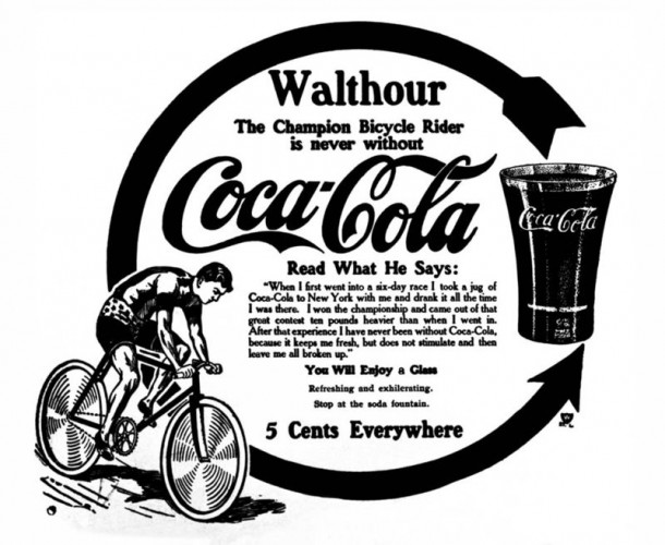 Bobby Walthour newspaper ad 1909