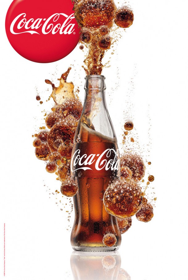 Coca-Cola bubbles 2009