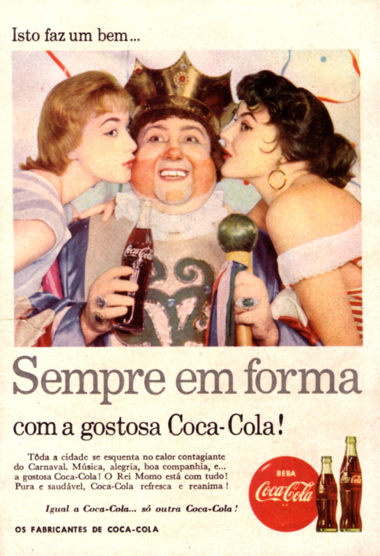 Coca-Cola Carnaval ad Brazil 1959