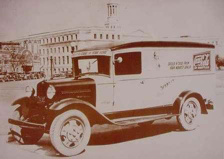 Coca Cola Delivery Truck Colorado 1932