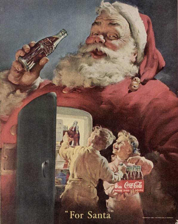 Coca-Cola: for Santa 1950