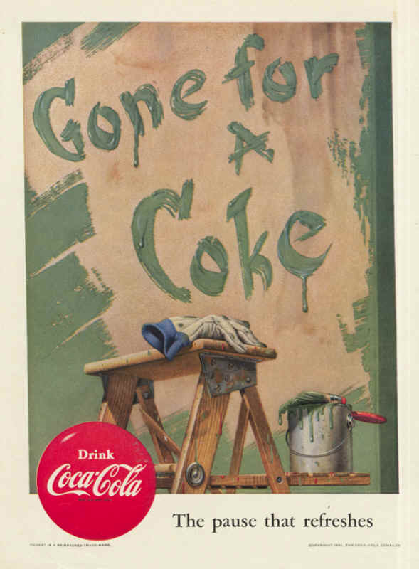 Gone for a Coke 1952