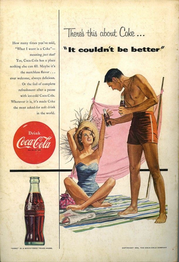 Coca-Cola It couldn't be better 1954