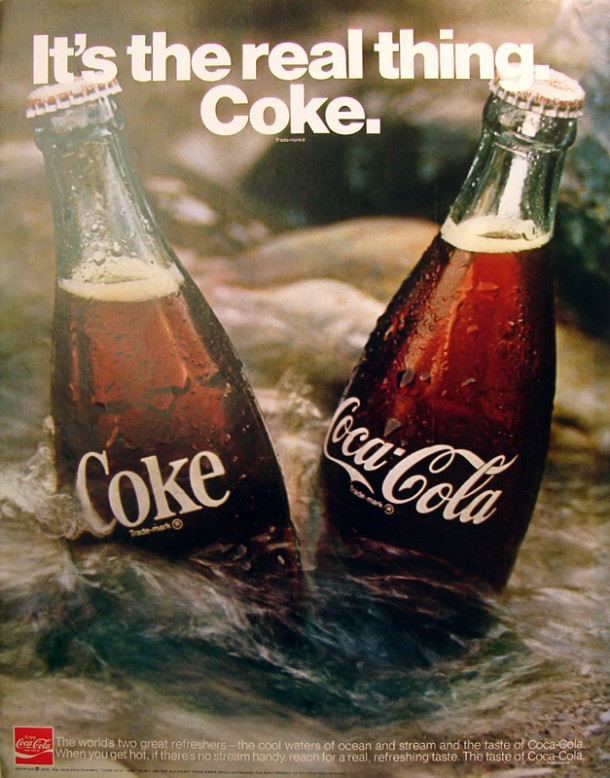 It's the real thing, Coke #10 1970