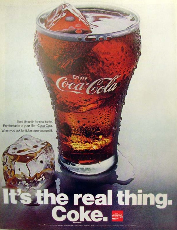 It's the real thing, Coke #2 1970