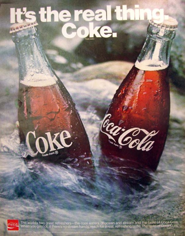 It's the real thing, Coke #4 1970