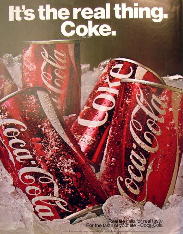 It's the real thing, Coke #5 1970 