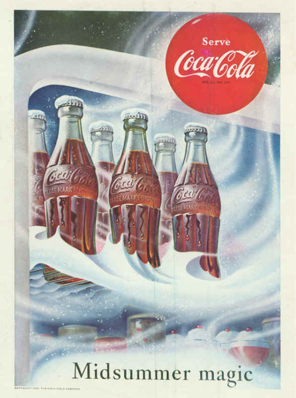 Coca-Cola midsummer magic 1953