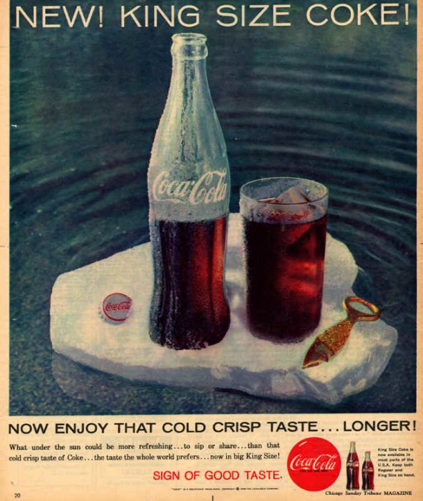 New! King size Coke! 1958 « Adbranch