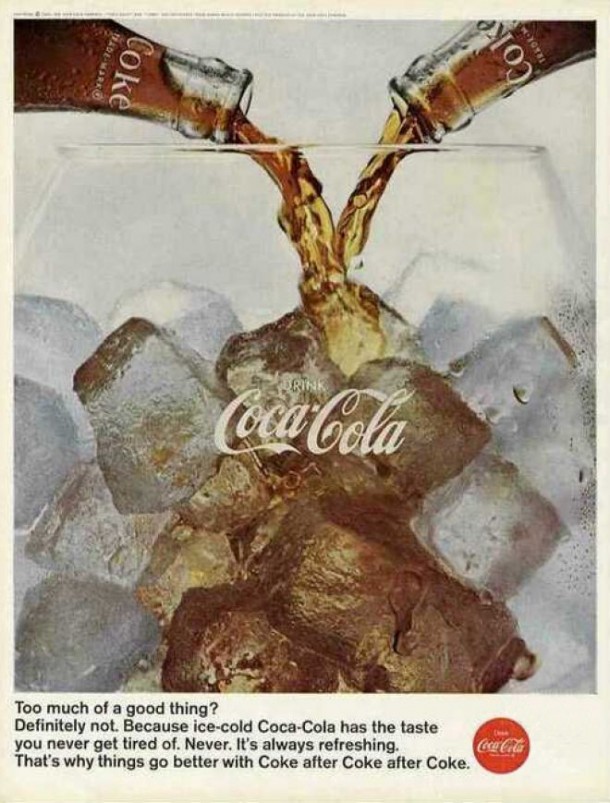 Coca-Cola has the taste you never get tired of 1966