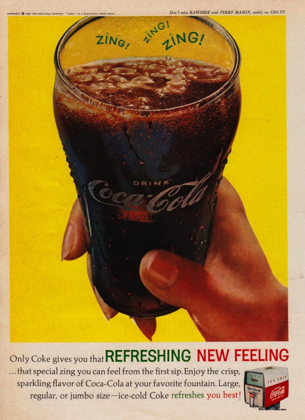 That special zing you can feel from the first sip 1962