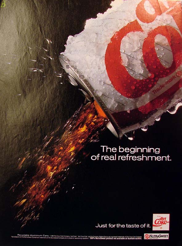 The beginning of real refreshment, 1991