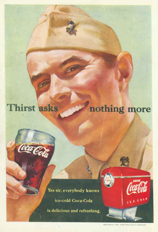 Coca-Cola thirst asks nothing more 1951