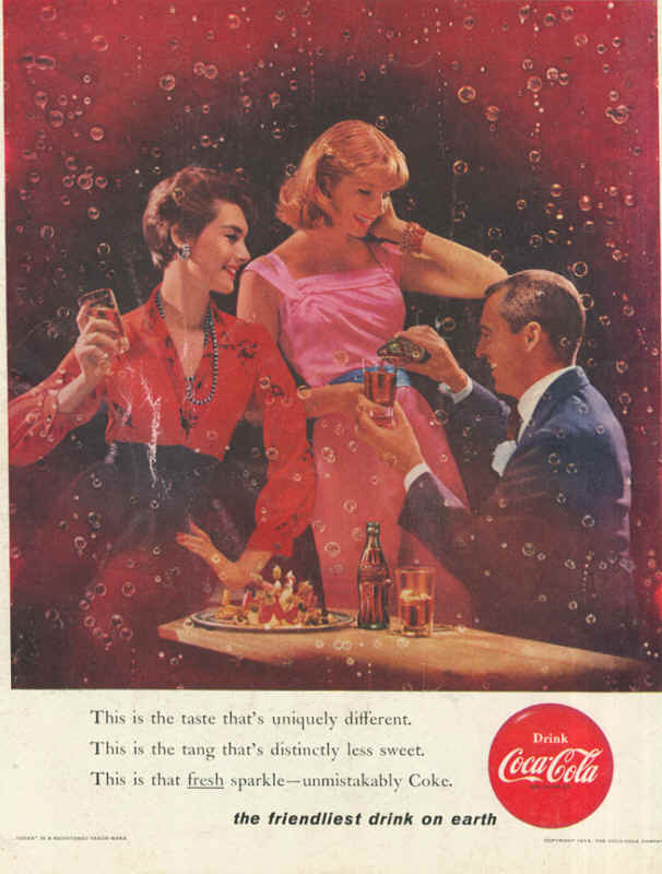 This is the taste that's uniquely different 1956