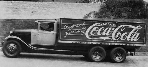 Coca-Cola - Truck Ford 1931 - Model AA - operated by the Birmingham, Alabama