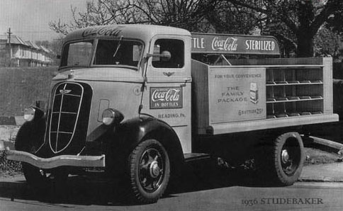 Coca-Cola - Truck Studebaker 1936