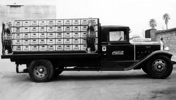 Coca-Cola U.S. delivery truck from 1934