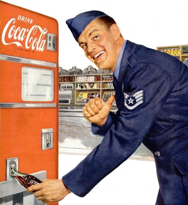 Coca-Cola us air force 1952