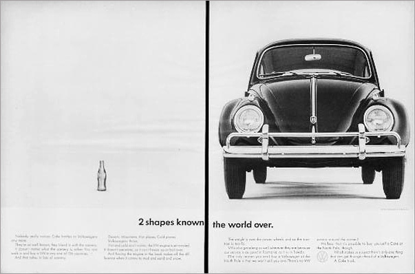 1962 VW Volkswagen Beetle & Coca-Cola