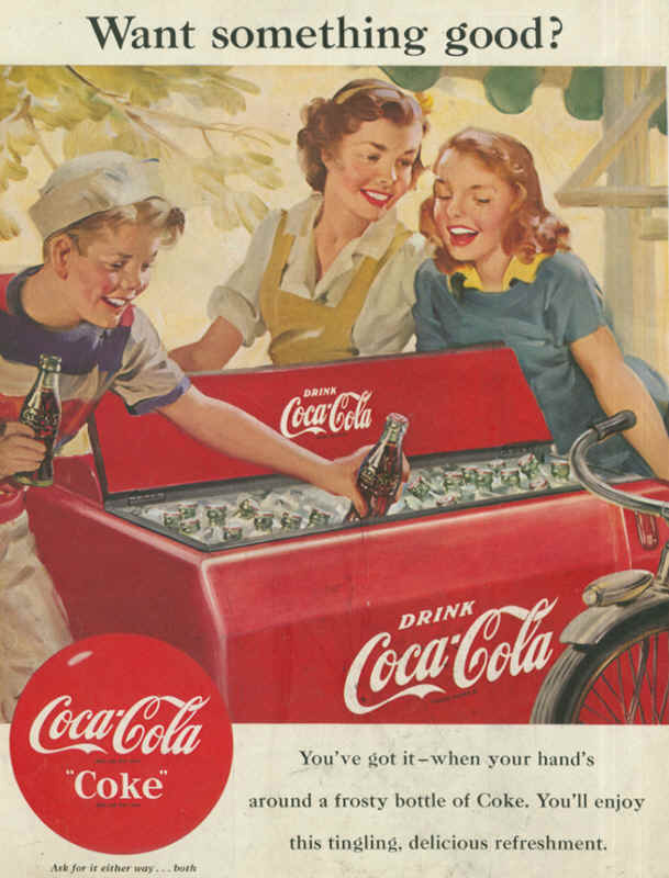 Coca-Cola want something good? 1951