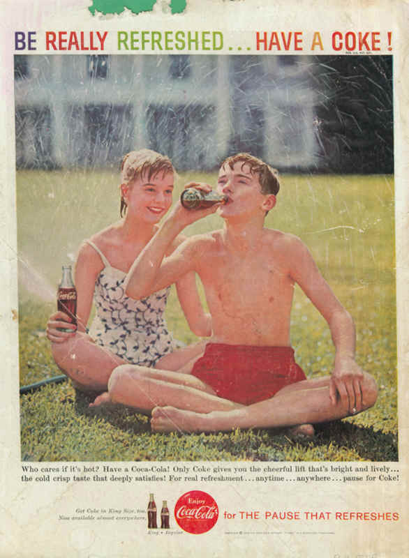 Who cares if it's hot? Have a Coca-Cola! 1959