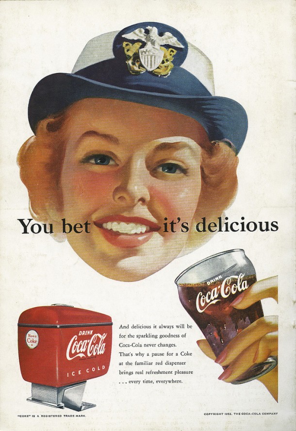 Coca-Cola you bet it's delicious 1952