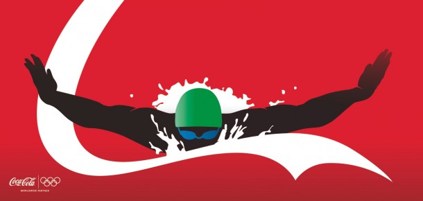 Coca-Cola athletes: Swimmer, 2012