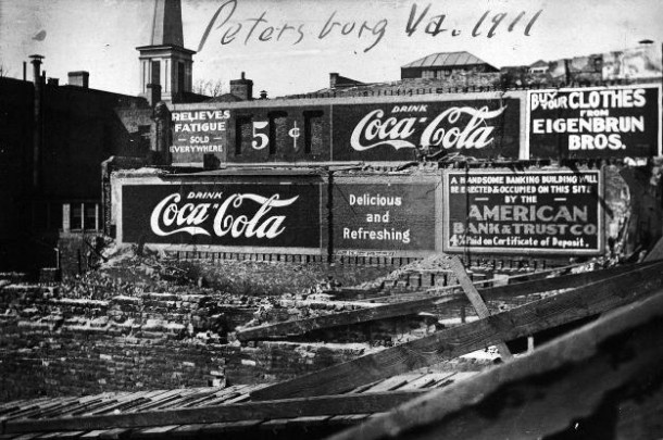 Covered building in ruin. Petersburg, VA 1911