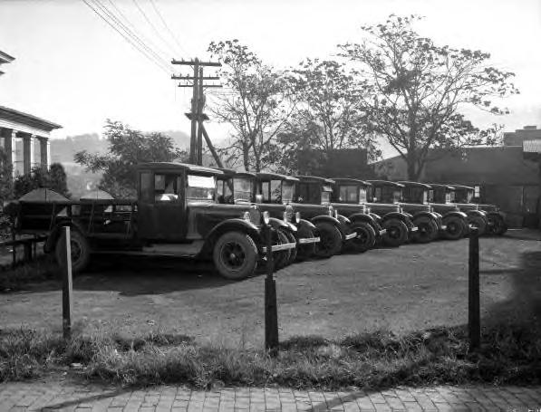 Coca-Cola, trucks, Asheville, NC c1920s