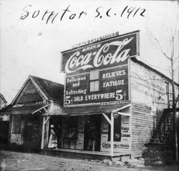 Palace cafe. Sumter, SC 1912