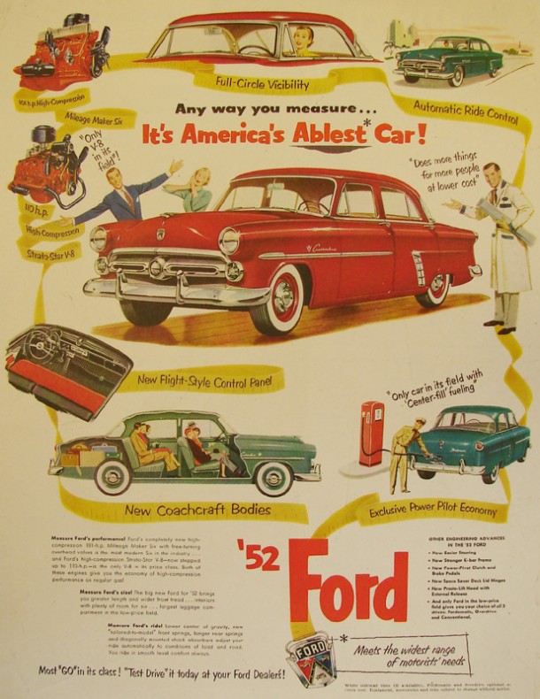 Any way you measure... It's America's ablest car!, 1952 