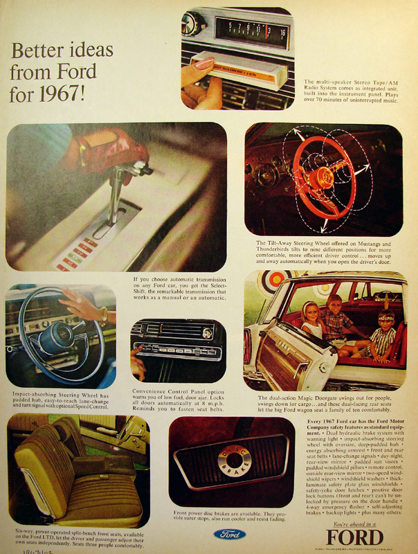 Better ideas from Ford for 1967