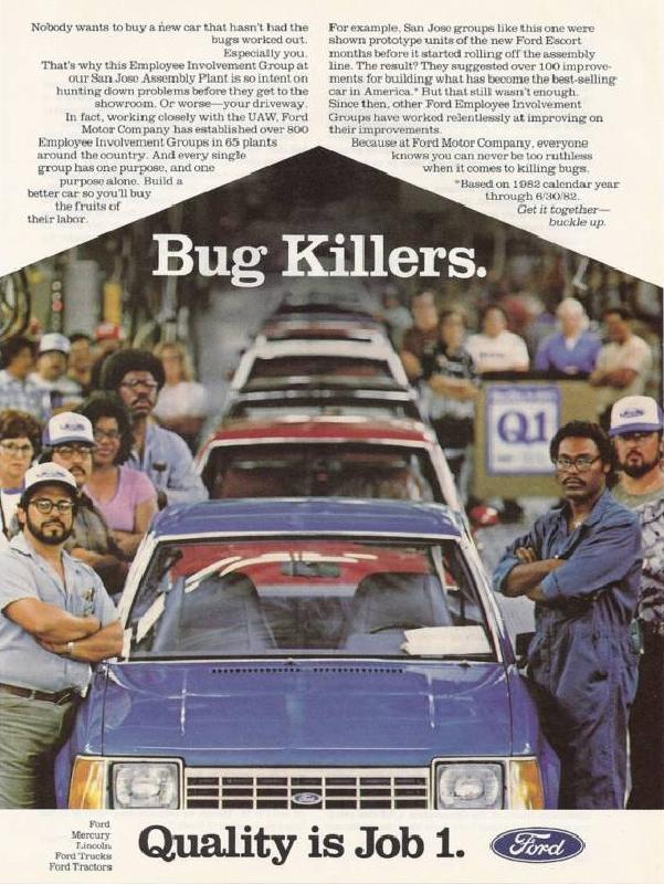 Bug Killers, Quality is Job 1, 1982