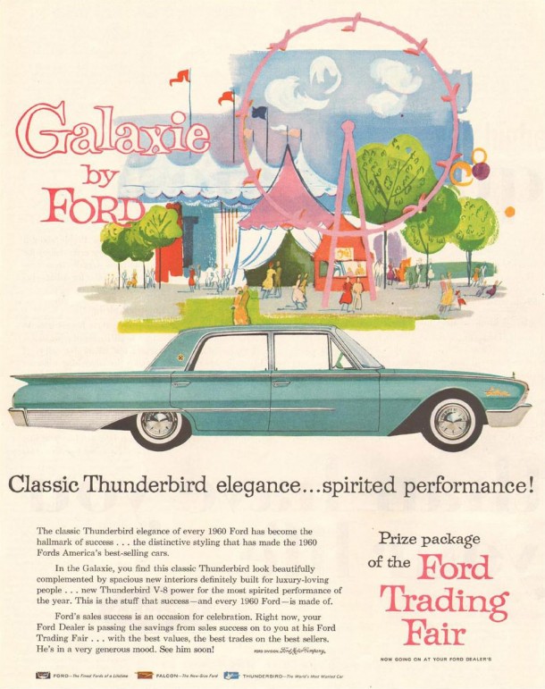 Classic Thunderbird elegance... spirited performance!, 1960